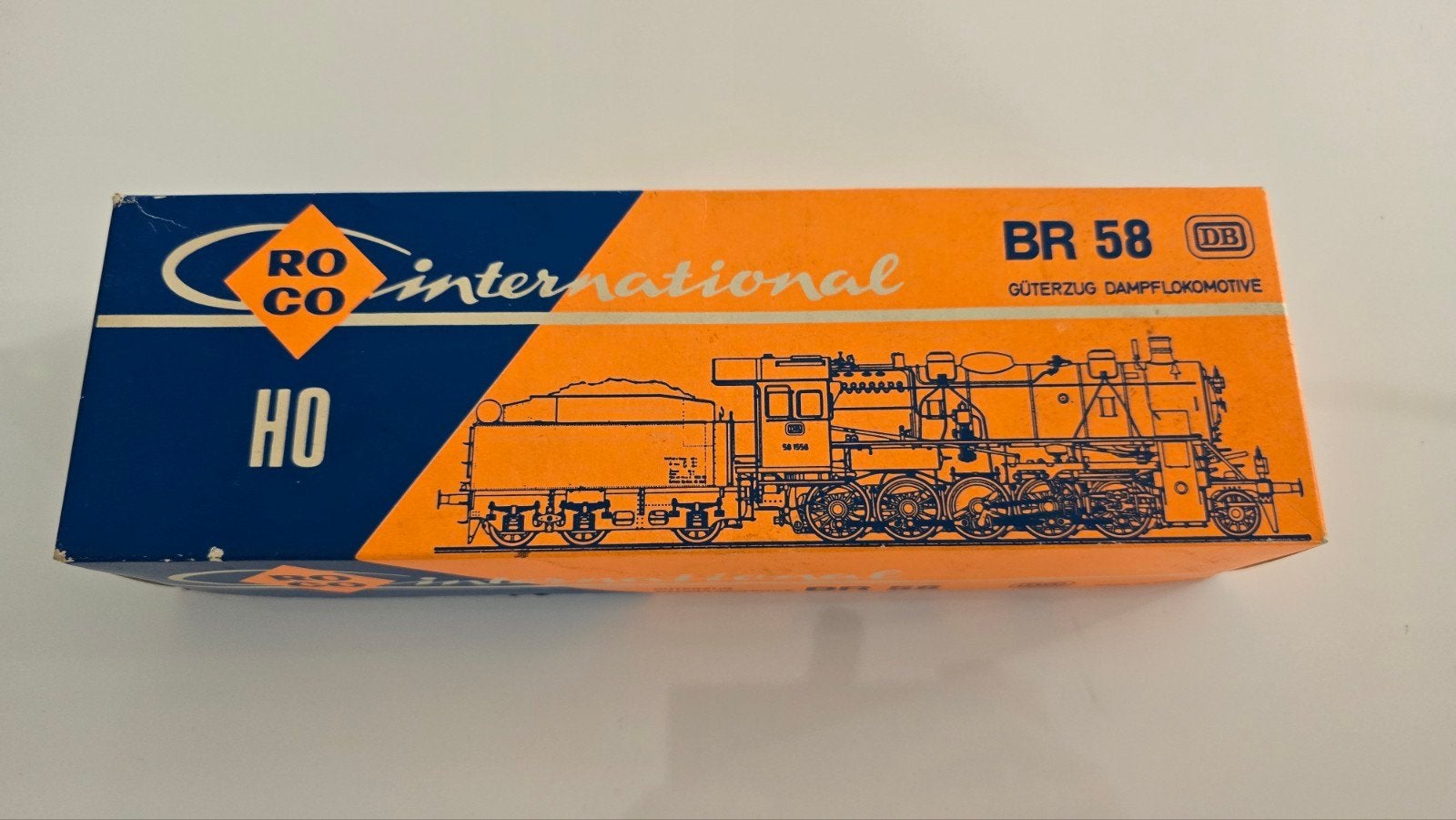 Roco 4112 H0 DB BR58 Stoomlocomotief, Gebruikt, Ophalen of Verzenden, Roco, Gelijkstroom