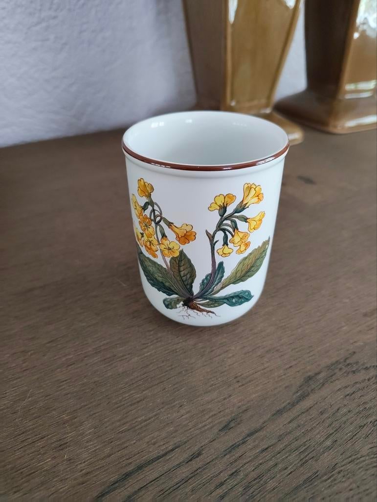 Villeroy and boch beker botanica, Huis en Inrichting, Ophalen of Verzenden, Zo goed als nieuw, Overige stijlen, Kop(pen) en/of Schotel(s)