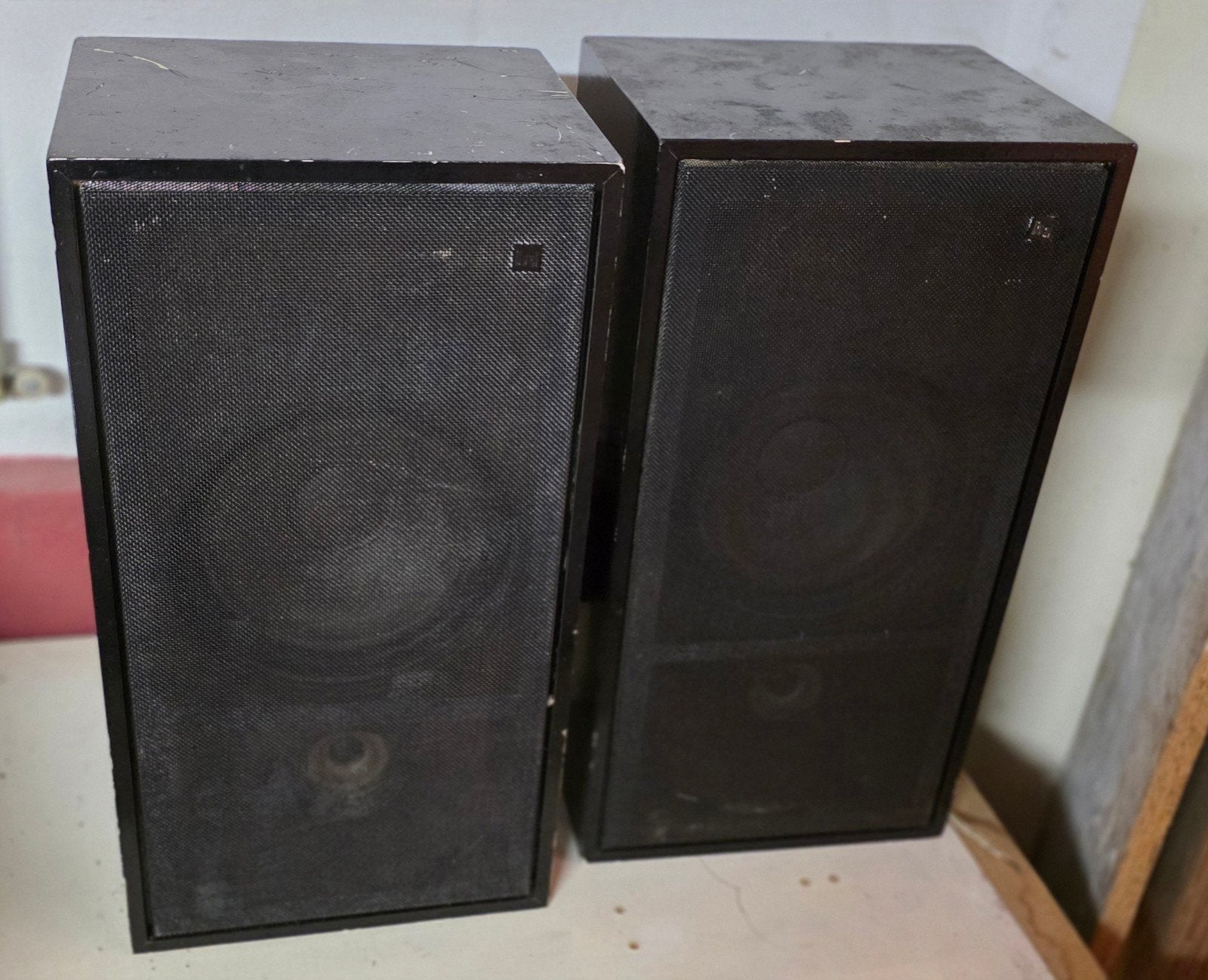 Dual boxen set (2 st), Audio, Tv en Foto, Luidsprekers, Ophalen, Minder dan 60 watt, Front, Rear of Stereo speakers, Overige merken