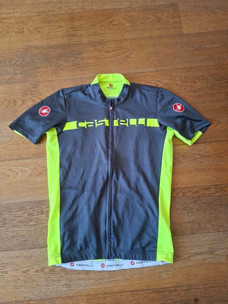 Castelli Fietsshirt L, Ophalen of Verzenden, Zo goed als nieuw, Bovenkleding