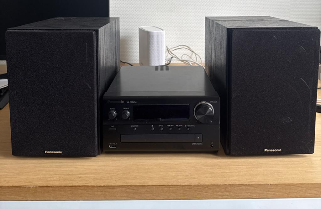 Panasonic SC-PMX94 Zwart, Overige merken, Gebruikt, Ophalen of Verzenden, Microset
