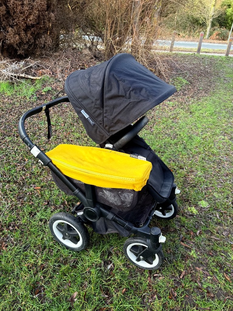 Bugaboo Donkey., Gebruikt, Verstelbare duwstang, Bugaboo, Ophalen
