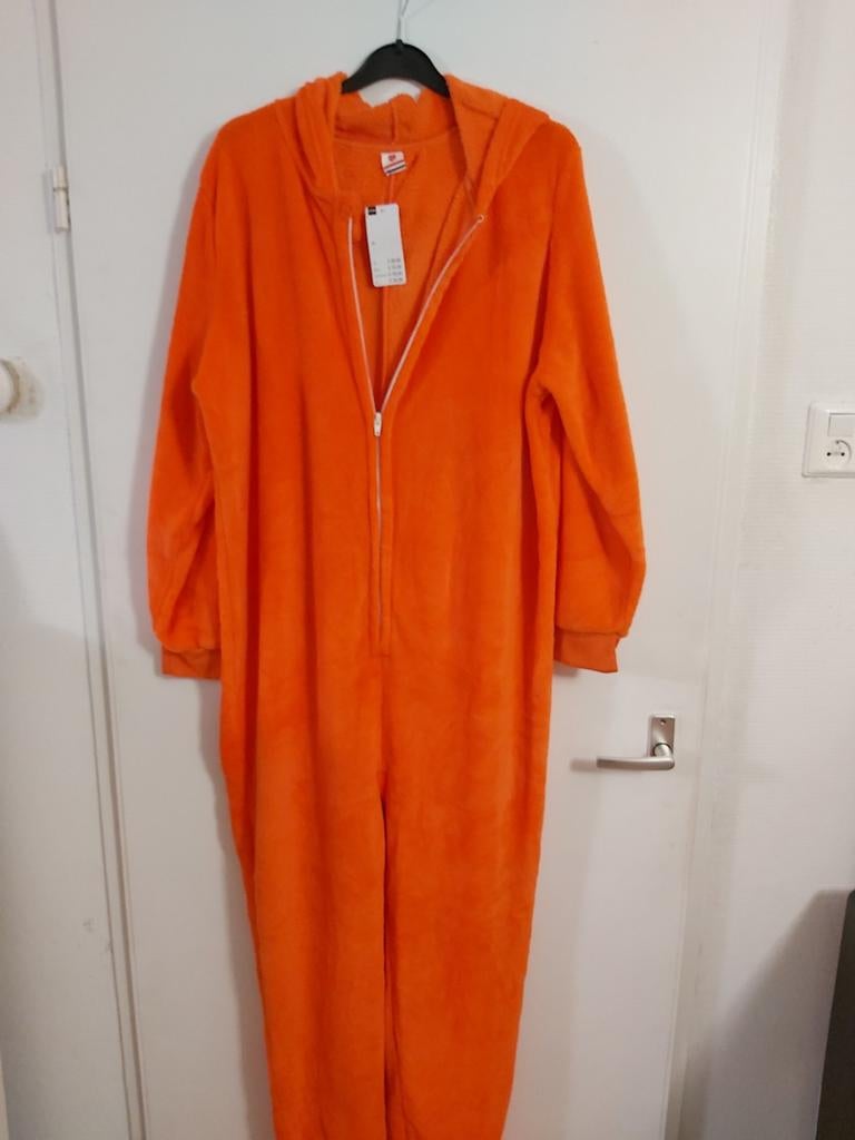 Oranje - HEMA -  Onesie - WK - Voetbal  -  Camping, HEMA, Ophalen of Verzenden, Nieuw