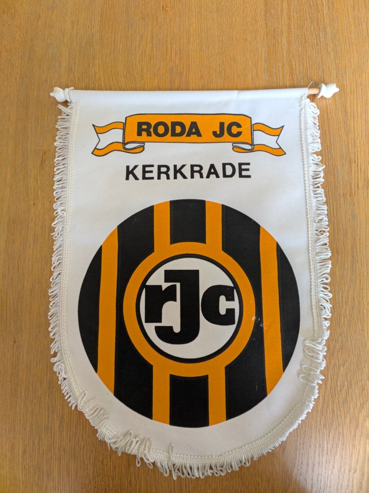 Roda JC Kerkrade vaan / wimpel, Verzamelen, Ophalen of Verzenden, Zo goed als nieuw, Roda JC, Vaantje of Sjaal
