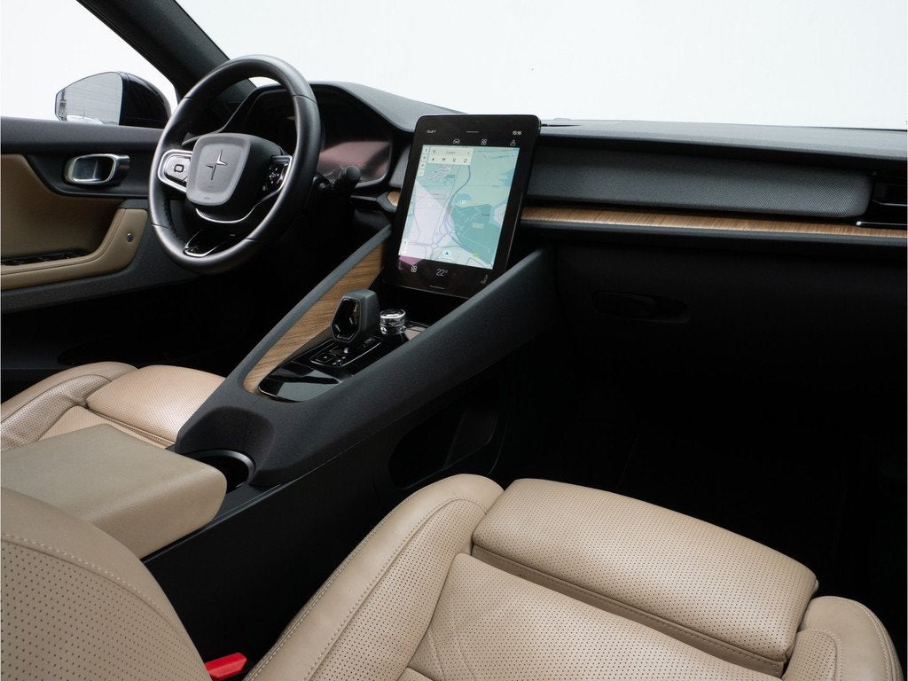 Polestar 2 Long Range Single Motor 78 kWh SOH 90% Trekhaak/, Polestar 2, Gebruikt, Beige, Met garantie (alle)