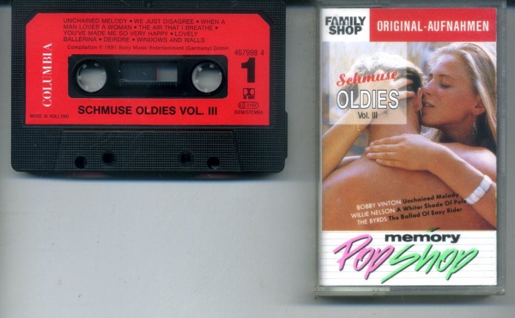 Schmuse Oldies Vol. III 16 nrs cassette 1991 ZGAN, Cd's en Dvd's, Ophalen of Verzenden, Zo goed als nieuw, Origineel, 1 bandje