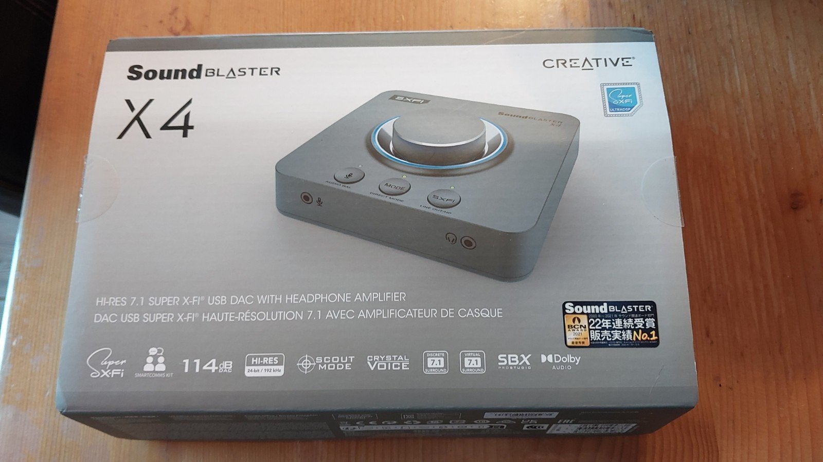 Creative Labs Sound Blaster X4, Computers en Software, Ophalen of Verzenden, Zo goed als nieuw, Creative Labs