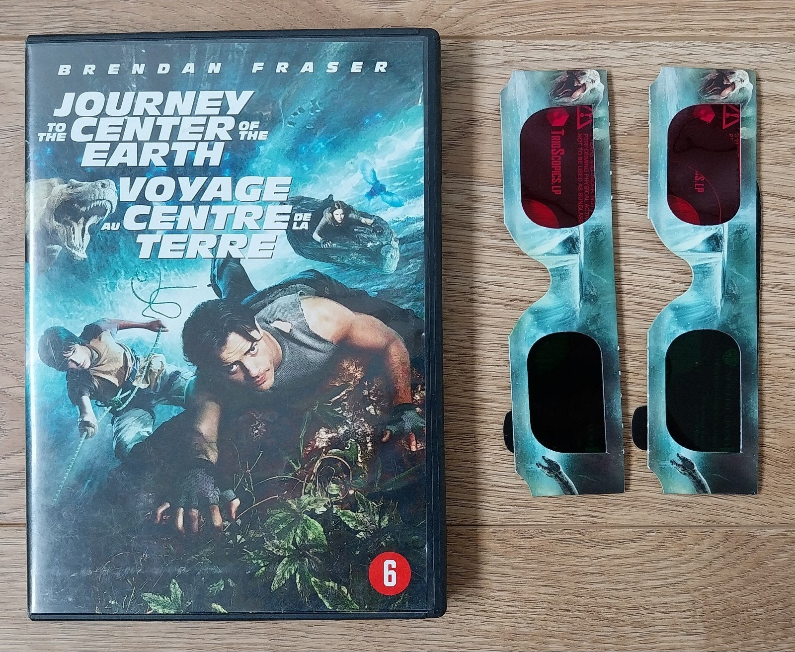 DVD, Journey to the center of the Earth, Alle leeftijden, Ophalen of Verzenden, Zo goed als nieuw