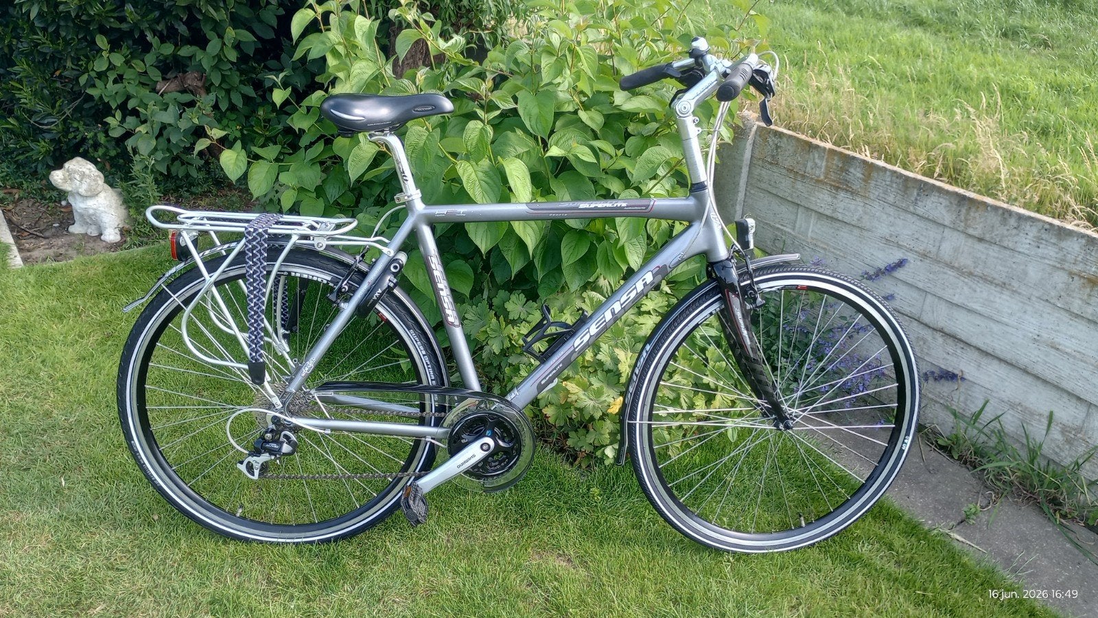 Sensa Superlite hybride Herenfiets, Fietsen en Brommers, Fietsen | Heren | Sportfietsen en Toerfietsen, Gebruikt, Batavus, Meer dan 20 versnellingen