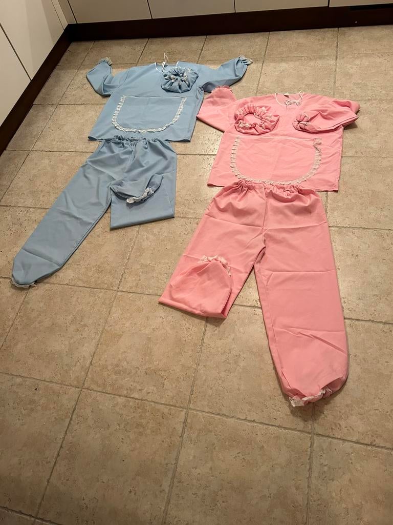 6x Carnaval baby jongen of meisje pak / maat 46 & 48, Maat 38/40 (M), Carnaval, Ophalen of Verzenden, Zo goed als nieuw