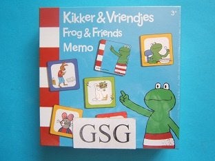 Kikker & vriendjes memo nr. 24009-00, Hobby en Vrije tijd, Gezelschapsspellen | Overige, Ophalen, Nieuw