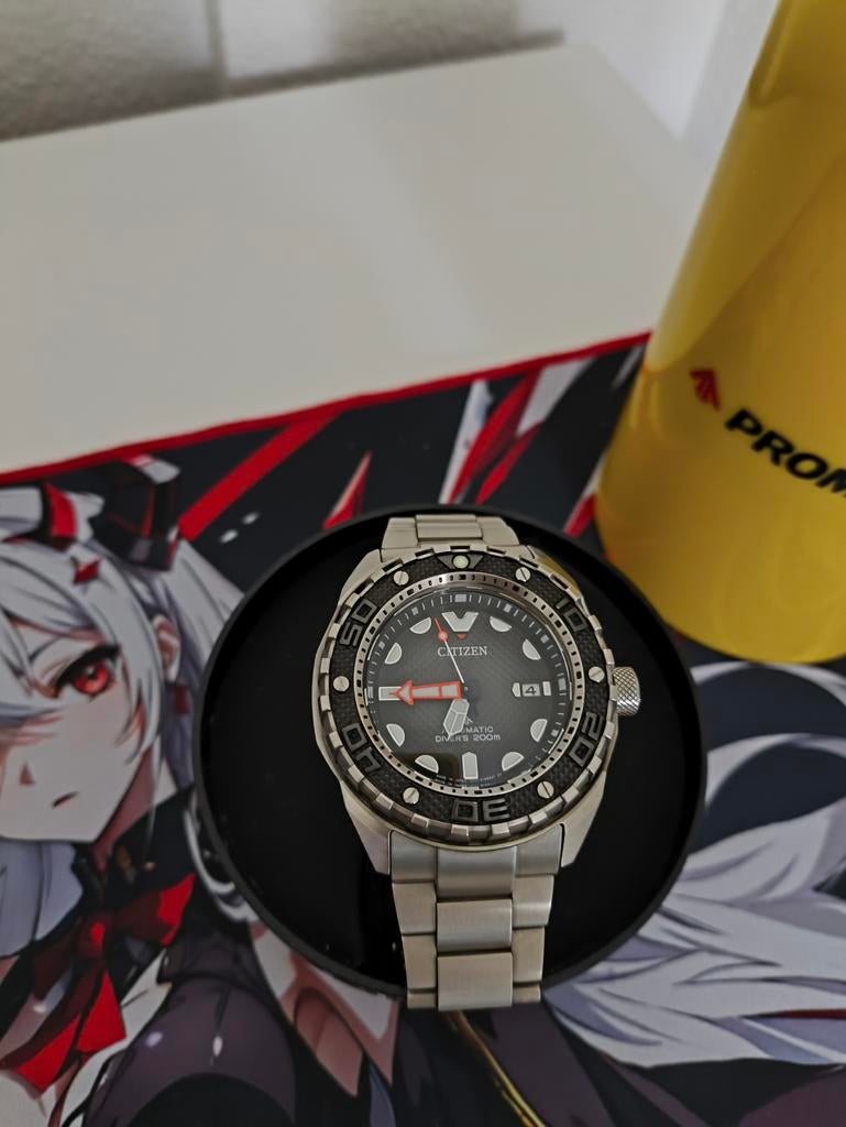 Citizen NB6004-83E Super Titanium + kassabon, Overige materialen, Overige materialen, Ophalen of Verzenden, Zo goed als nieuw
