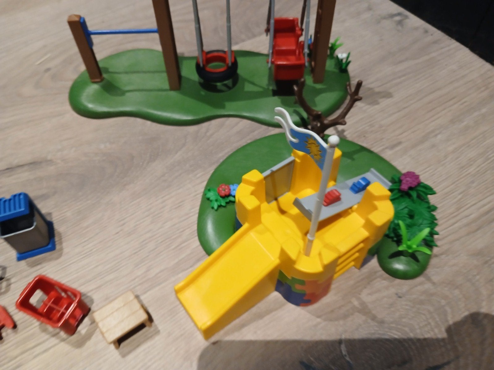 Playmobil Speeltuin met veel extra's, Kinderen en Baby's, Ophalen, Gebruikt, Complete set, Overige typen
