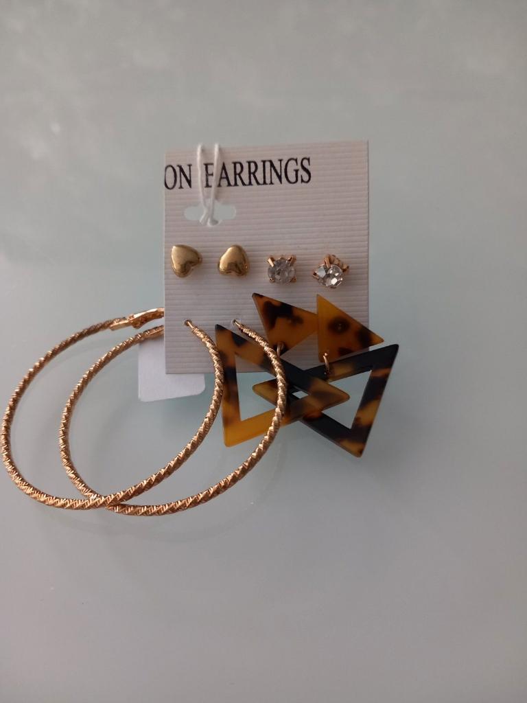 o031 kaartje oorbellen, Ophalen, Overige materialen, Hangers, Overige kleuren
