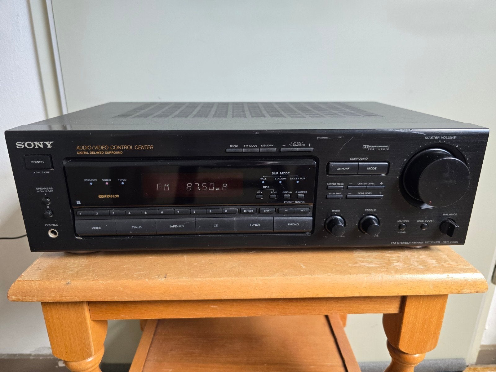 Sony receiver, Ophalen of Verzenden, Zo goed als nieuw, Sony