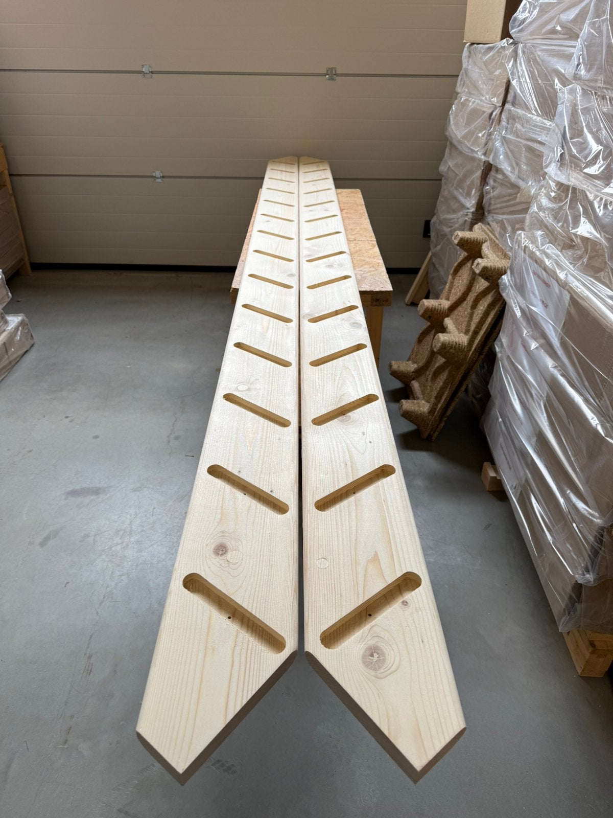 Molenaarstrap steektrap rechte trap 300 cm of 320 cm hoog, Doe-het-zelf en Verbouw, Ladders en Trappen, Ophalen, Zo goed als nieuw