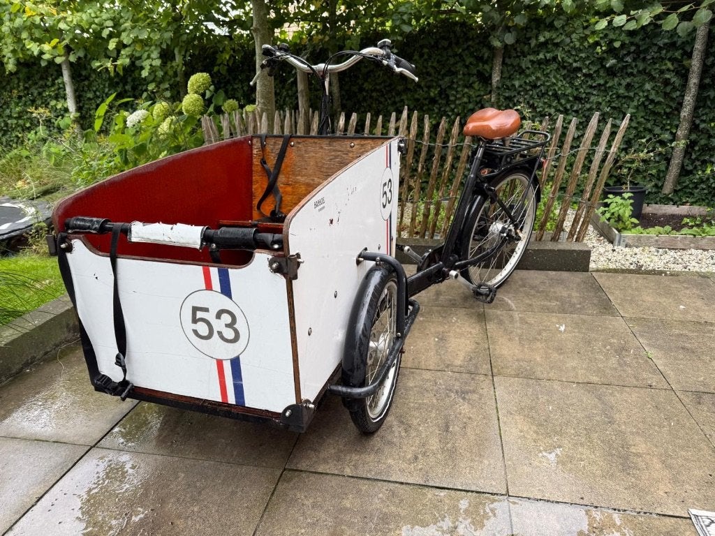 Baboe bakfiets Big-E (opknapper), 4 kinderen of meer, Gebruikt, Elektrisch, Trommelrem