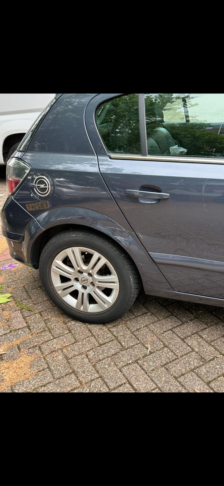 Opel Astra 1.8 16V 5D AUT 2007 Blauw/Grijs, Auto's, Blauw, 1796 cc, Origineel Nederlands, 630 kg