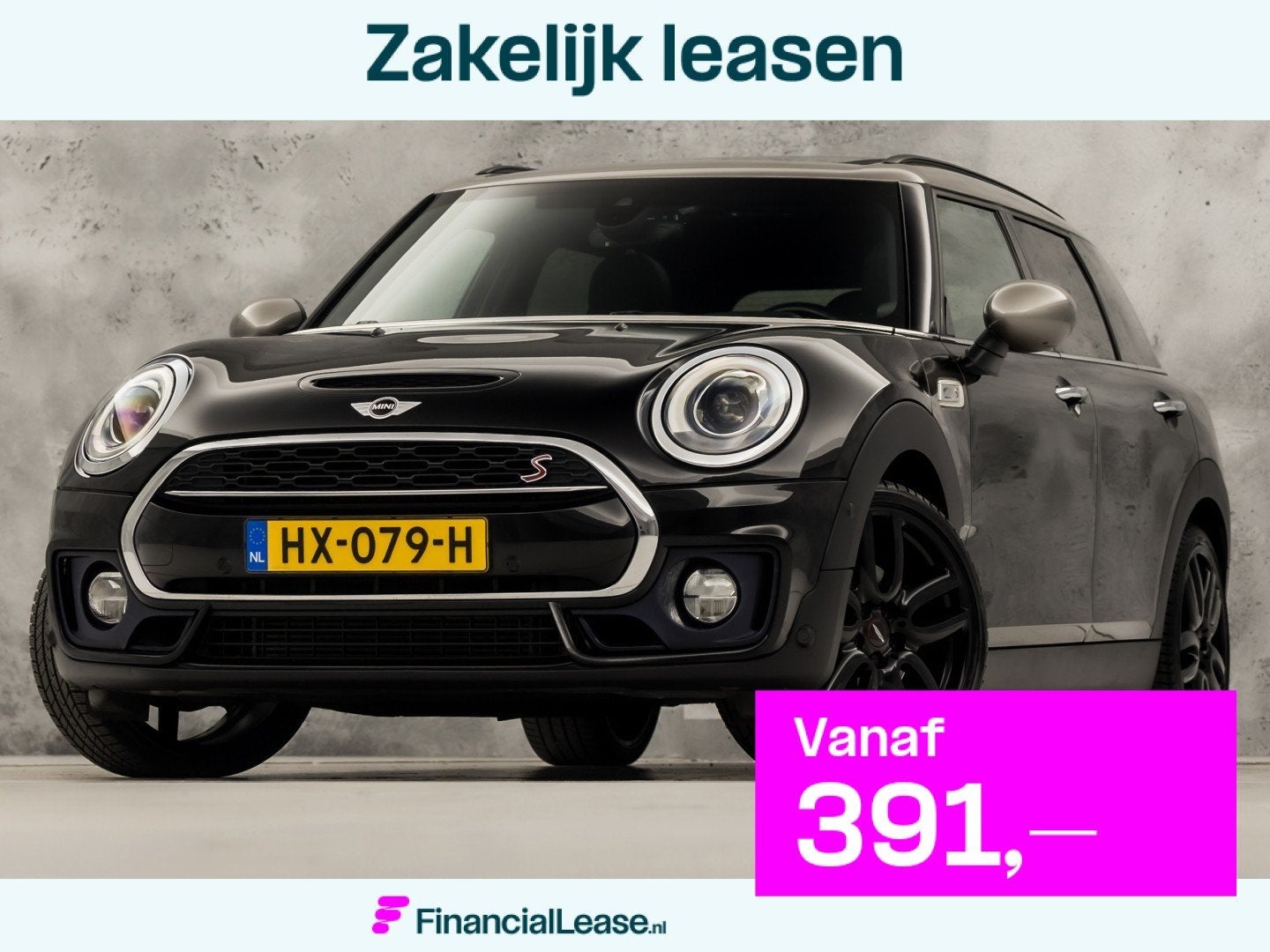MINI Clubman 2.0 Cooper S Chili 192Pk Automaat (PANORAMADAK,, Gebruikt, Leder en Stof, Zwart, Onderhoudsboekje