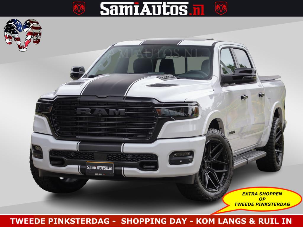 Dodge Ram PREMIUM | Full Option | De Meest Luxe Pick-Up in z, Auto's, Automaat, Met garantie (alle), Wit, Leder