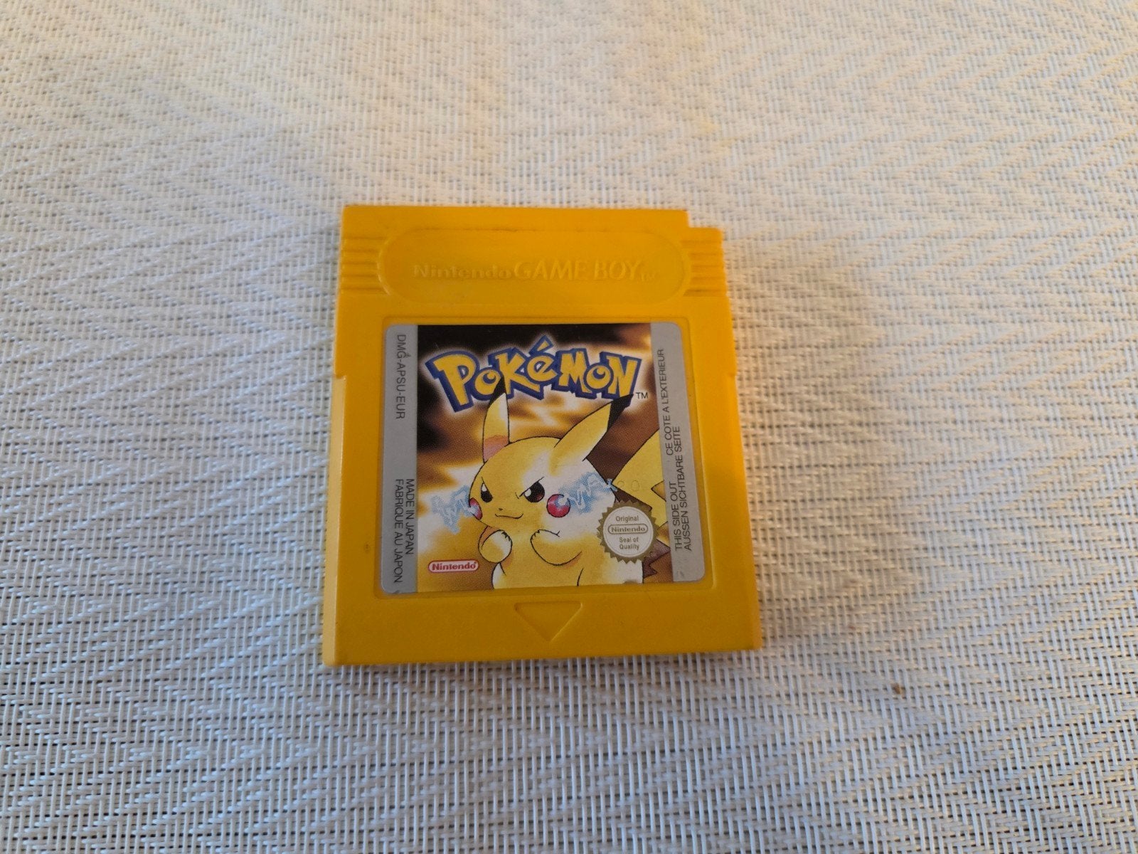 Pokémon Yellow Game Boy Color (GBC) - Klassieker!, Gebruikt, 1 speler, Ophalen of Verzenden, Role Playing Game (Rpg)