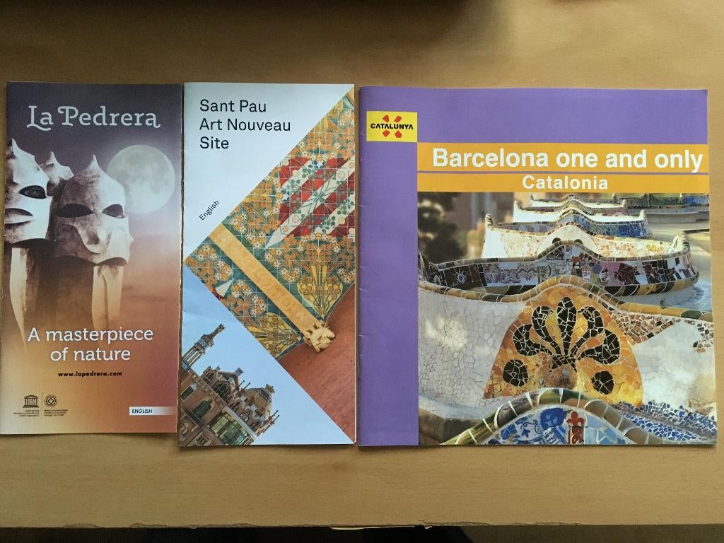 Informatie over omgeving Barcelona en alle Unesco steden, Ophalen of Verzenden, Nieuw