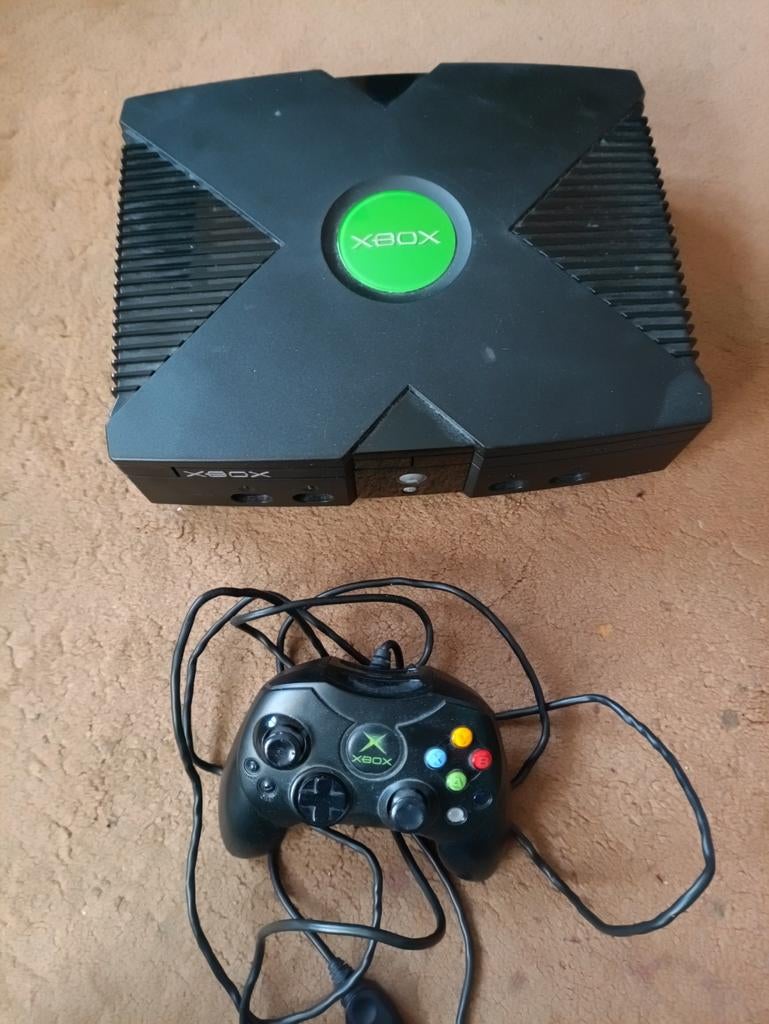 Originele Xbox Classic Console met 2 Controllers + 20 Games, Spelcomputers en Games, Spelcomputers | Xbox Original, Ophalen of Verzenden