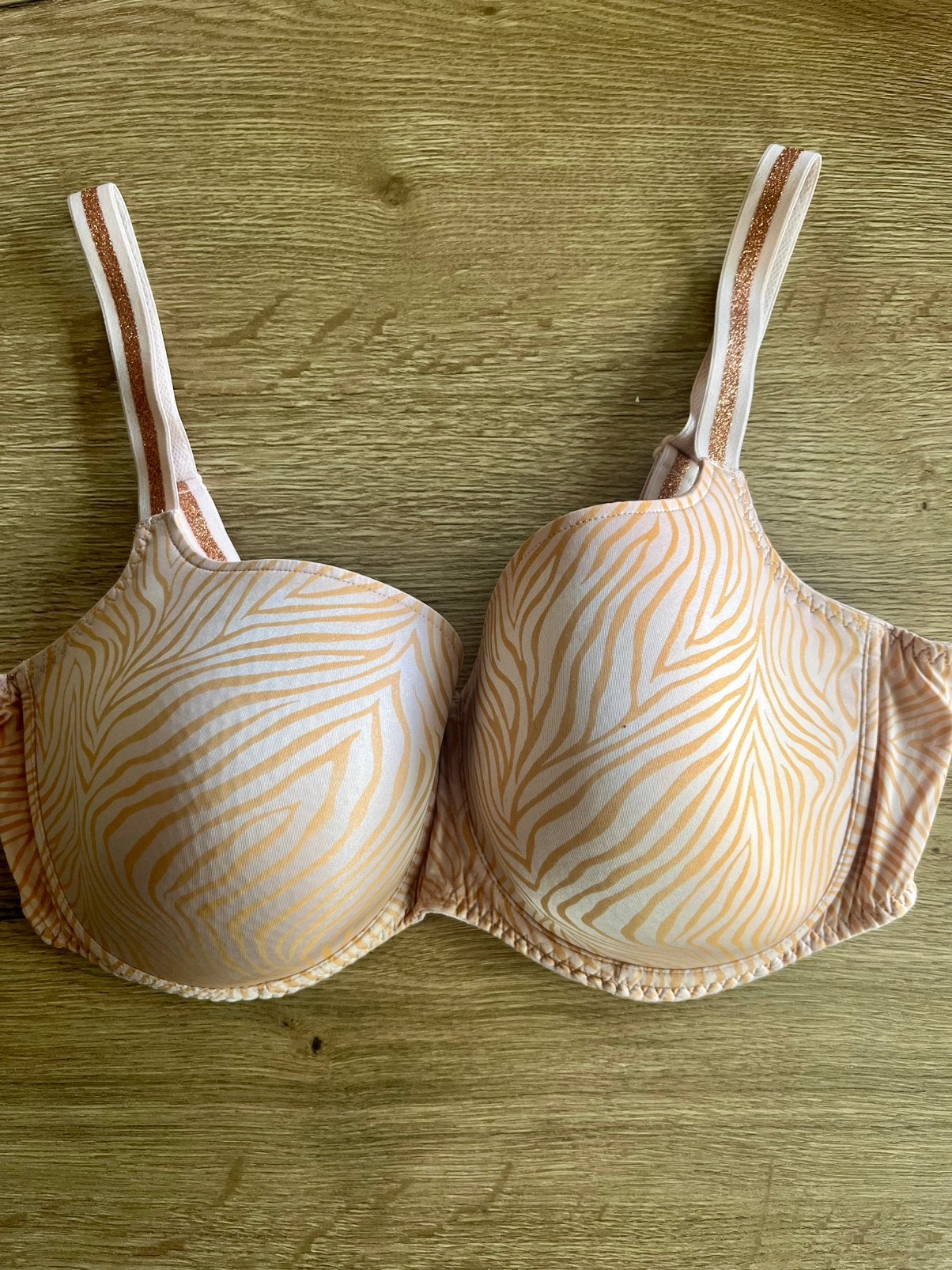 Prima  donna 90D voorgevormd huid met dessin, Verzenden, Beige, BH