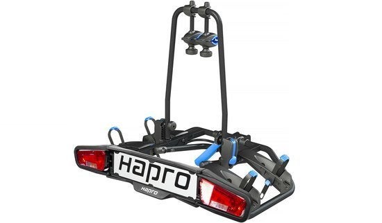 Hapro Atlas 2 Premium Blue E bike Fietsendrager z.g.a.n., Auto diversen, Ophalen, Zo goed als nieuw, Brede banden, 2 fietsen
