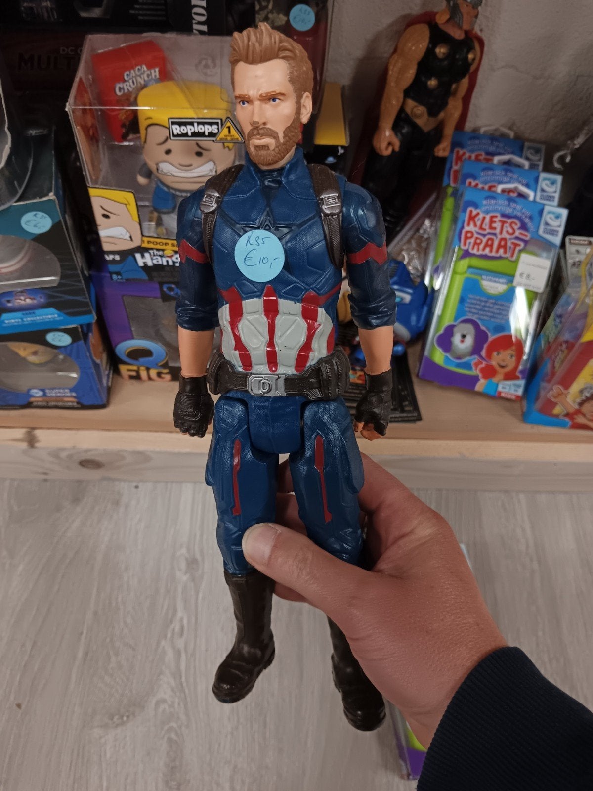 Captain America actiefiguur - Marvel Avengers, Ophalen of Verzenden, A, A, A