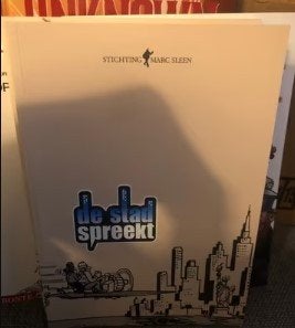 de stad spreekt marc sleen g6, Eén stripboek, Ophalen of Verzenden, Zo goed als nieuw