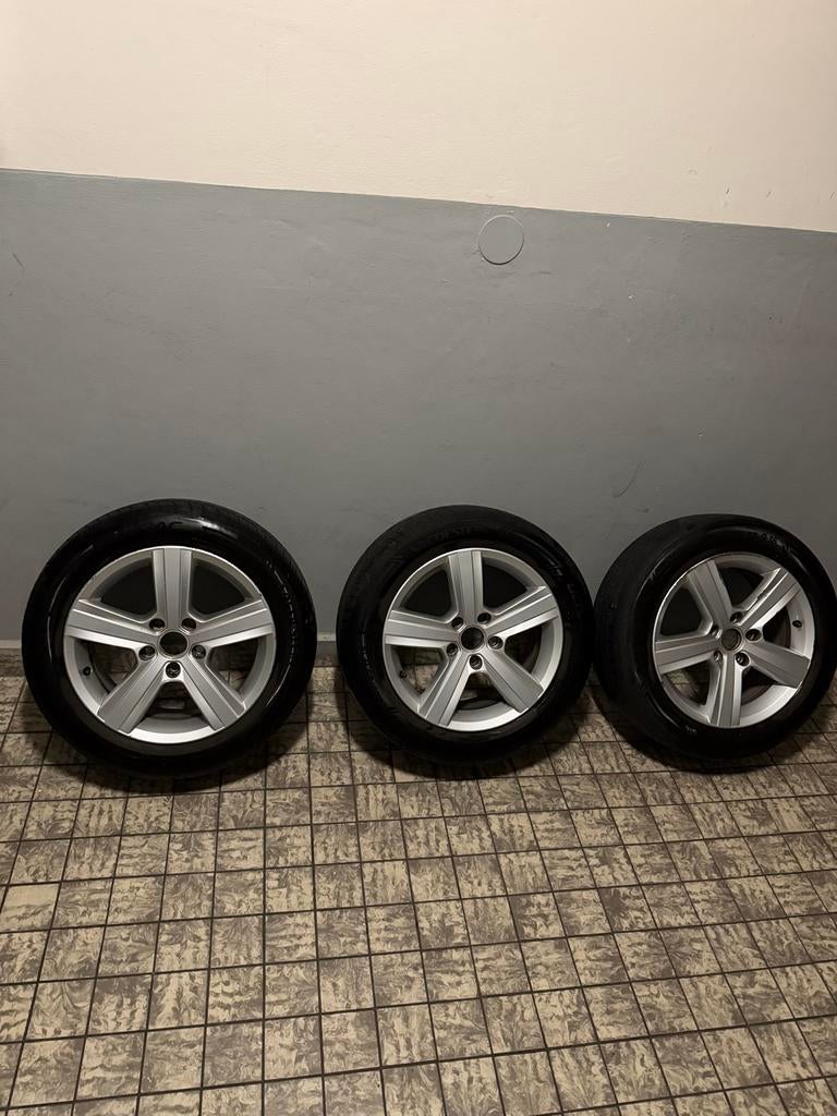 3x Volkswagen Golf velgen maat 205-55-16 VERKOCHT, Auto diversen, Ophalen of Verzenden, Gebruikt