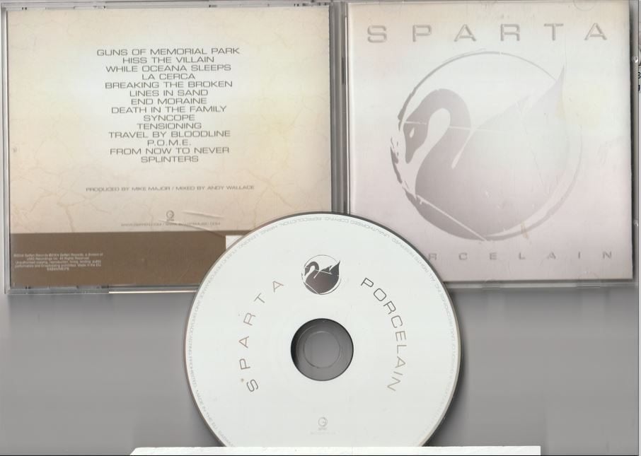 Sparta - Porcelain, Cd's en Dvd's, Ophalen of Verzenden, Gebruikt, Indie Rock