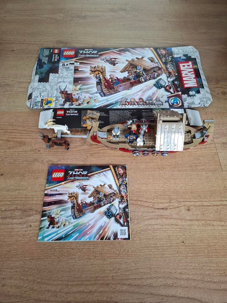 Lego Thor boot 76208 Marvel, Ophalen of Verzenden, Zo goed als nieuw
