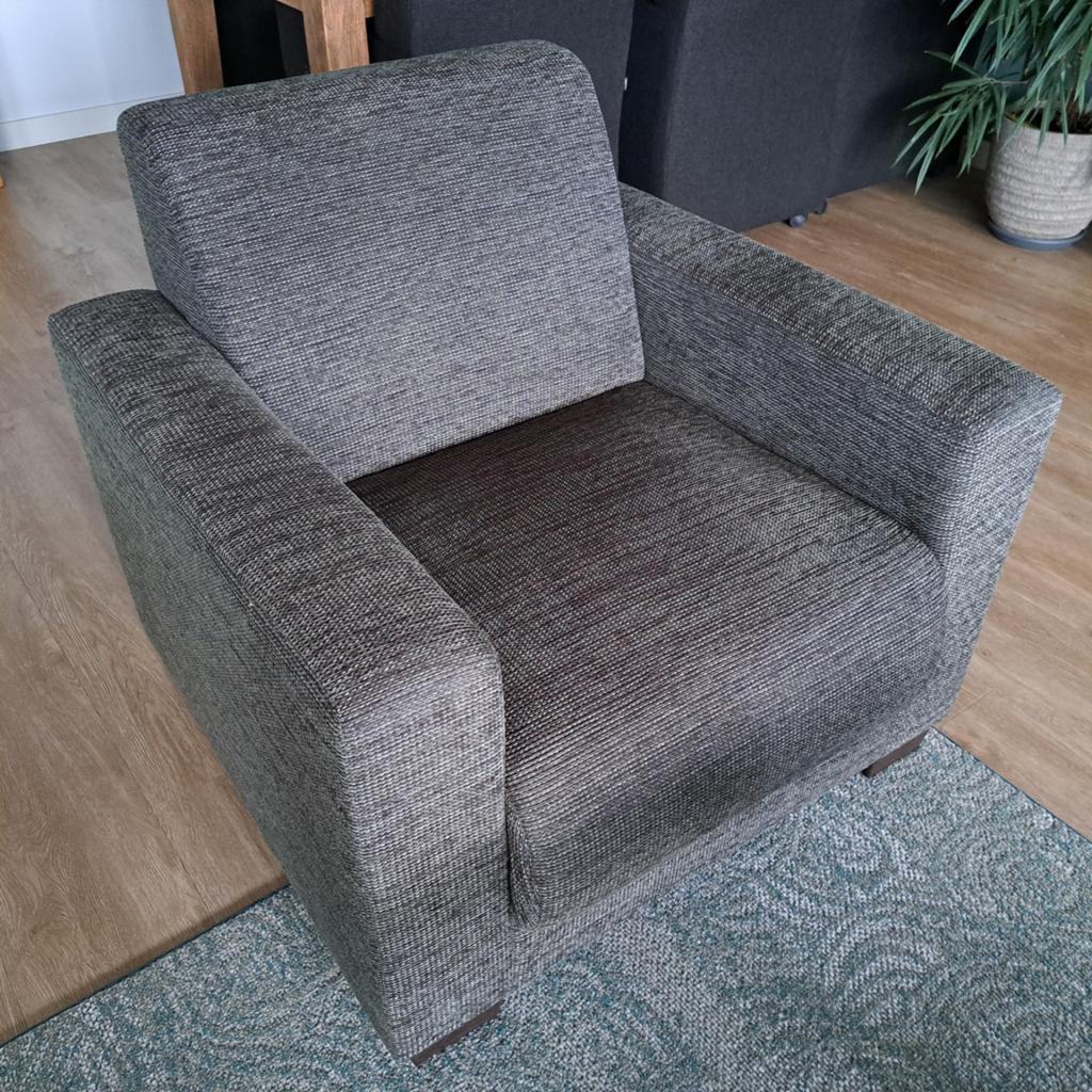 Fauteuil / Stoel 'Aberdeen' antraciet (Leenbakker), Ophalen, Gebruikt, Eén, Stof