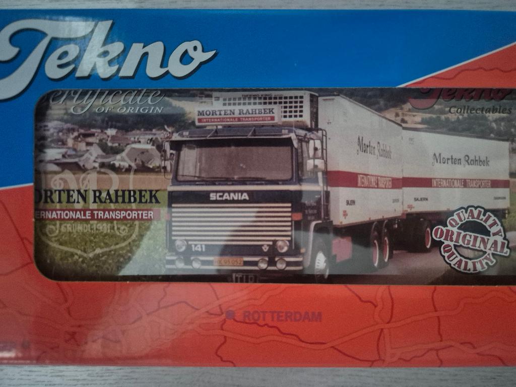 Morten Rahbek Scania 141, Ophalen of Verzenden, Nieuw, Bus of Vrachtwagen, Tekno