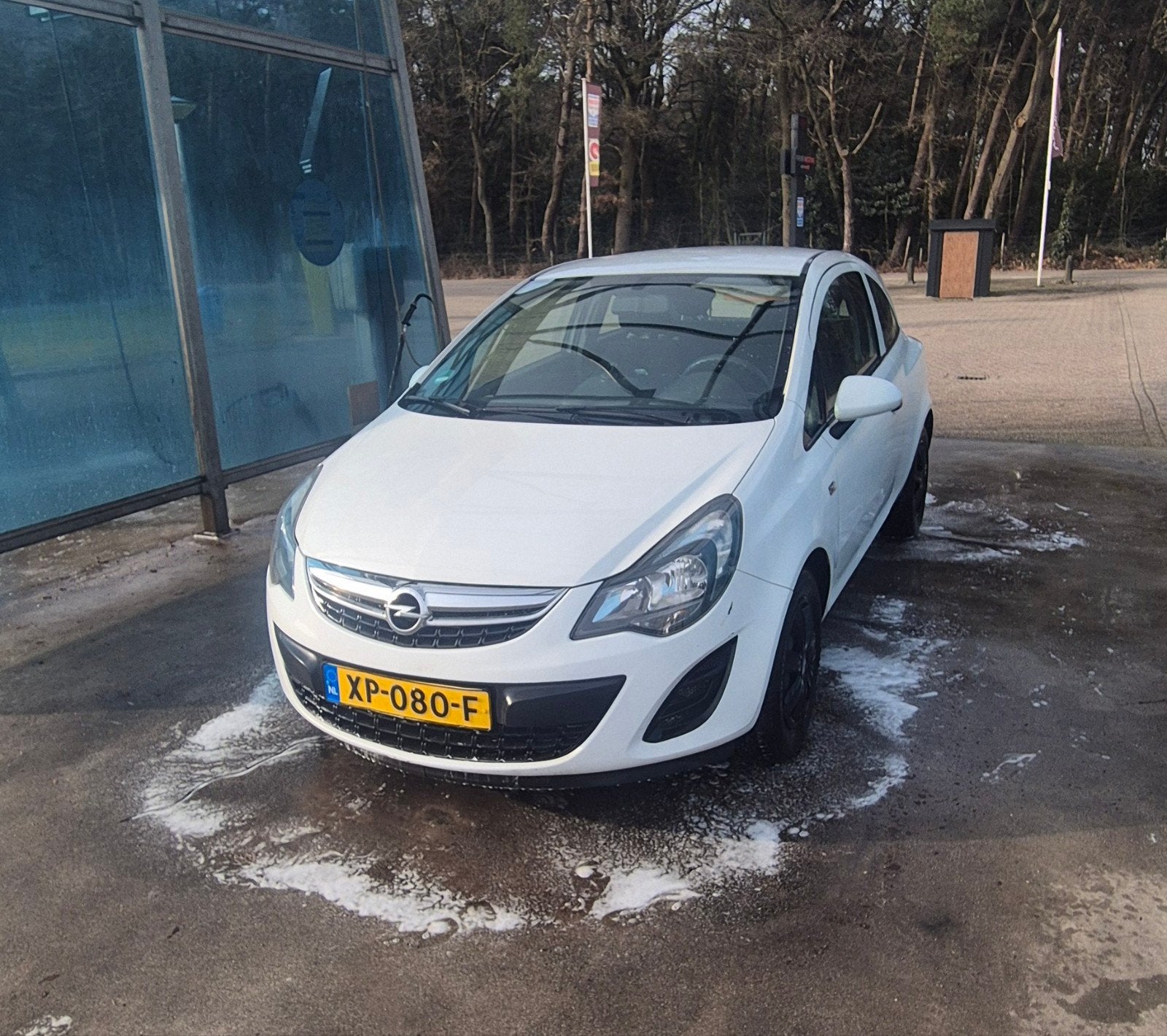Opel Corsa 1.3 Cdti 3D 55KW 2014 Wit, Auto's, Voorwielaandrijving, Euro 5, Stof, 74 pk