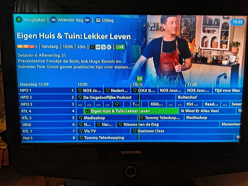 SAMSUNG LCD TV, Ophalen, Gebruikt, 50 Hz, LCD