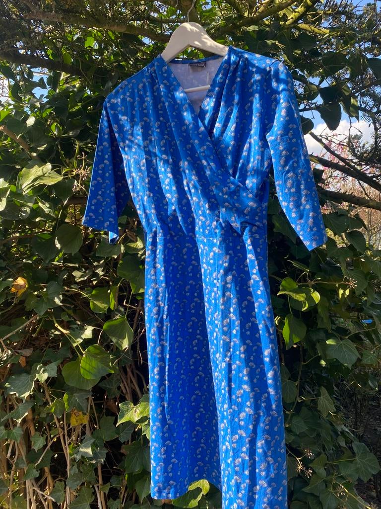Mooie comfortabele jurk FROY & DIND mt L, Maat 42/44 (L), Nieuw, Knielengte, Verzenden