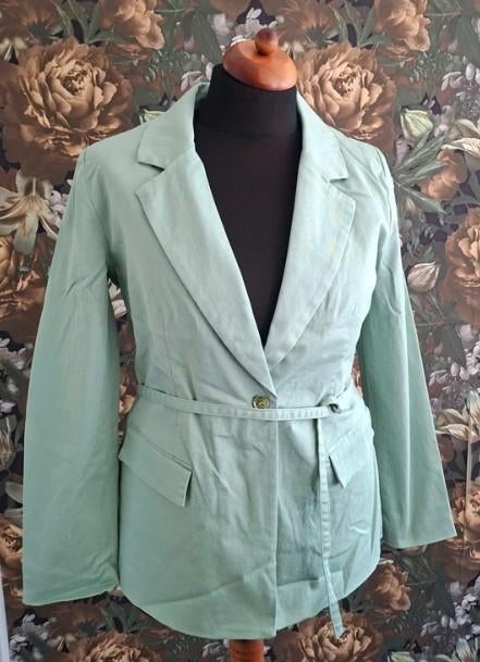Groene blazer jasje maat 44 nieuw trend zomer, Kleding | Dames, Bonprix, Maat 42/44 (L), Nieuw, Ophalen of Verzenden