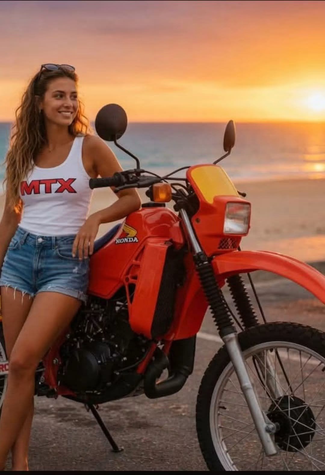 Honda mtx 200R, 6 versnellingen, Honda, Ophalen of Verzenden, 198 cc