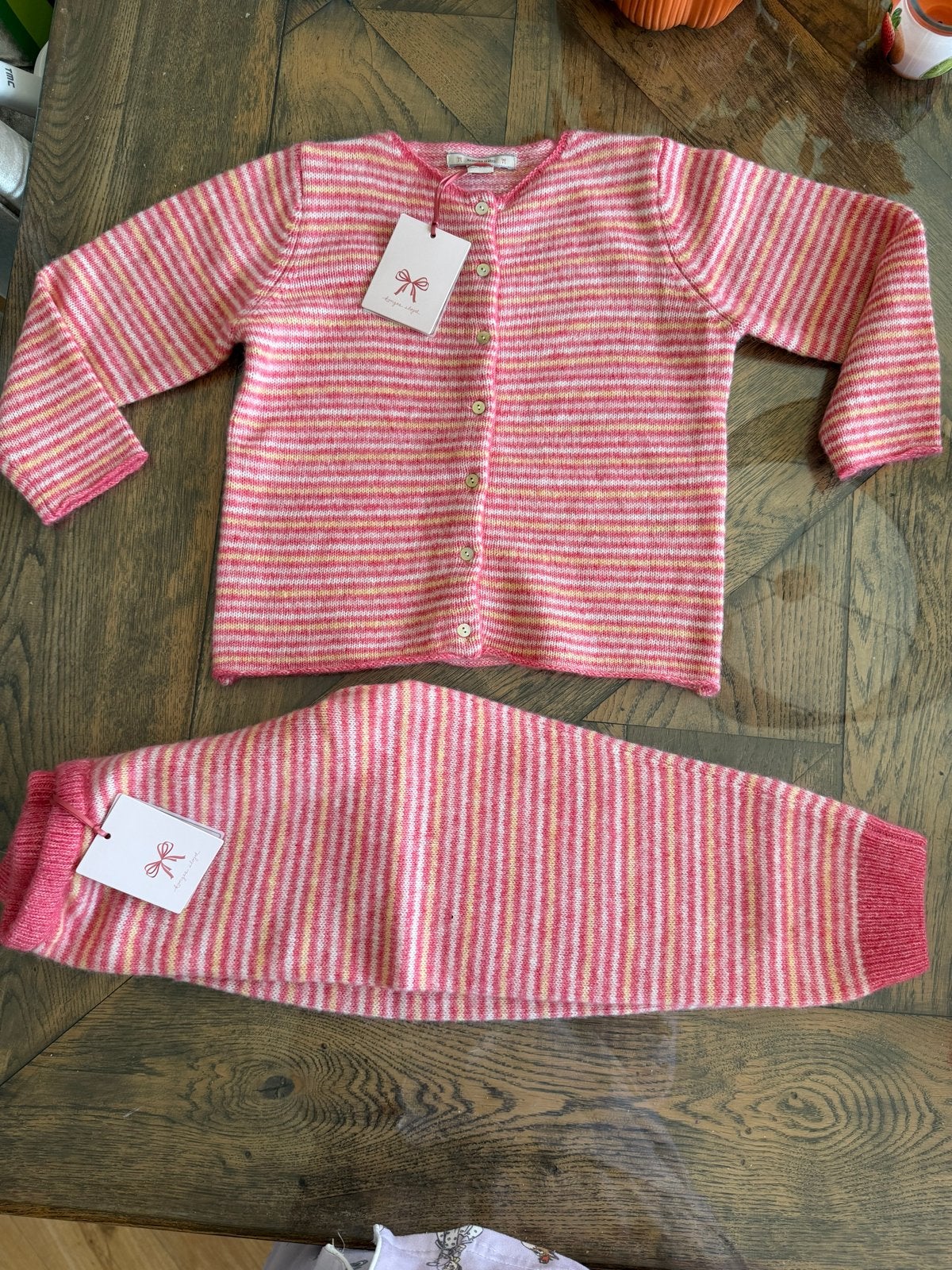 Nieuwe Konges Sløjd gestreepte cardigan en broek set, Ophalen of Verzenden, Nieuw, Meisje