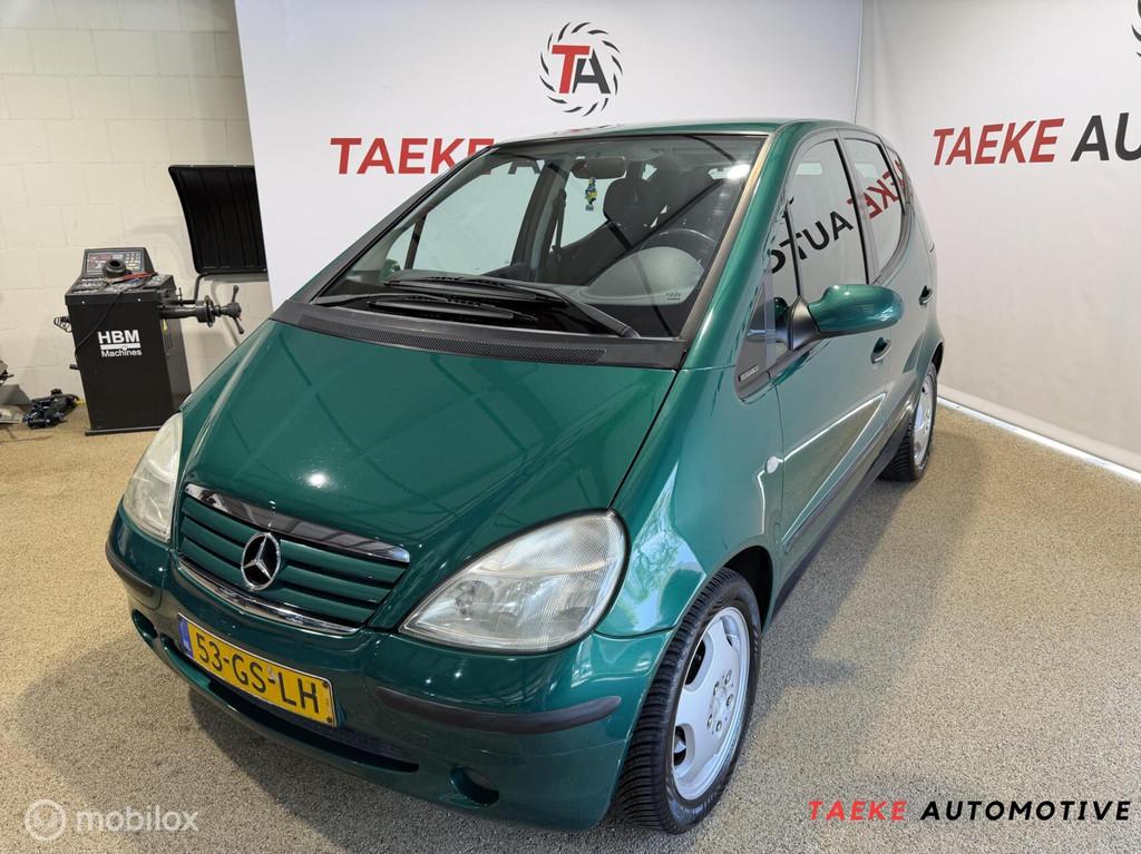 Mercedes A-klasse 140 Classic Fun Automaat/Airco/Apk/Nap, 1025 kg, Stof, 4 cilinders, Origineel Nederlands