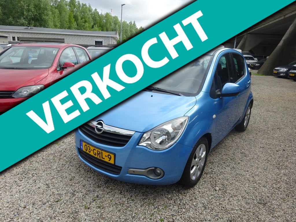 Opel Agila 1.2 Enjoy automaat airco, Auto's, Opel, Bedrijf, Te koop, Agila, ABS, Airbags, Airconditioning, Boordcomputer, Centrale vergrendeling