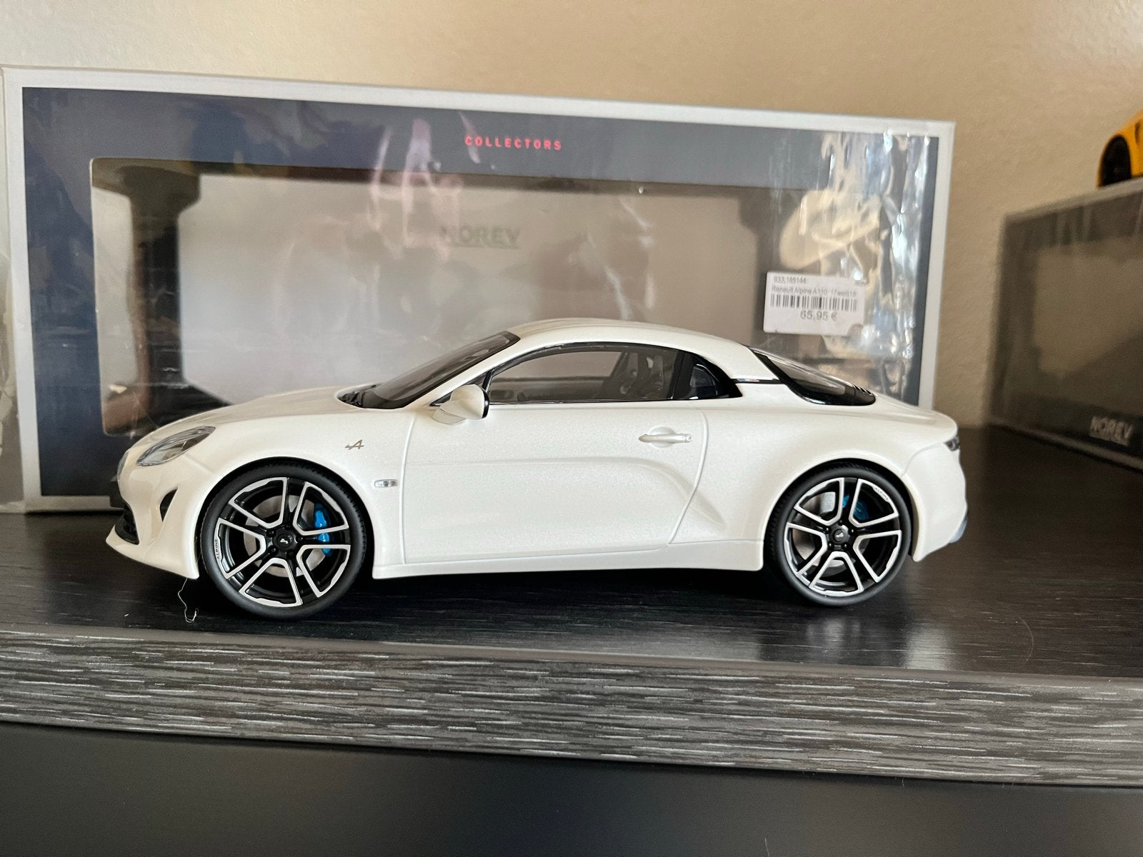 Norev Alpine A110 Première Edition 2017 Wit - Schaalmodel, Ophalen of Verzenden, Nieuw, Auto, Norev