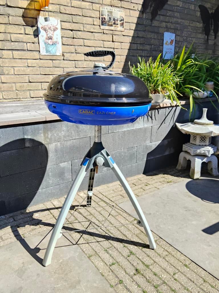 Cadac Eazi Chef Skottelbraai 50cm met accessoires en tas, Tuin en Terras, Barbecue-accessoires, Ophalen, Gebruikt, Cadac