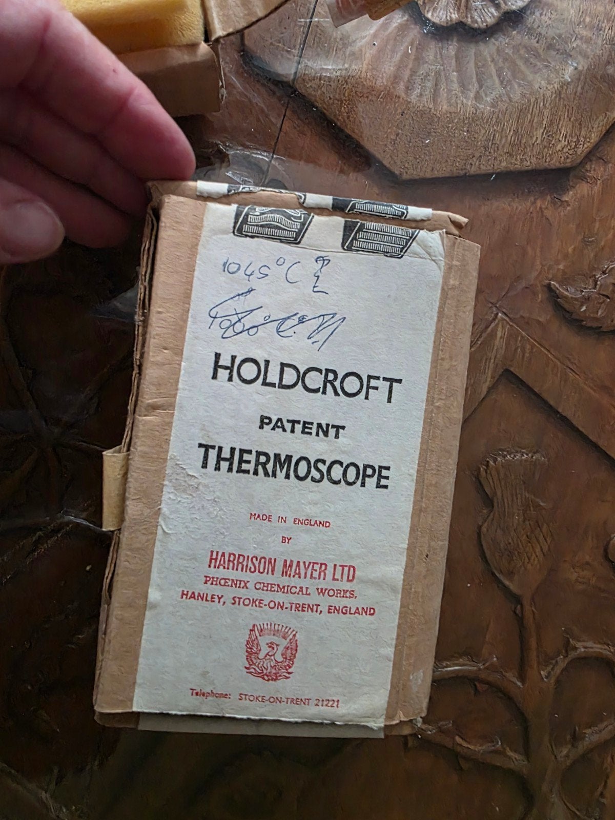 Pottenbakker thermoscope, Ophalen of Verzenden