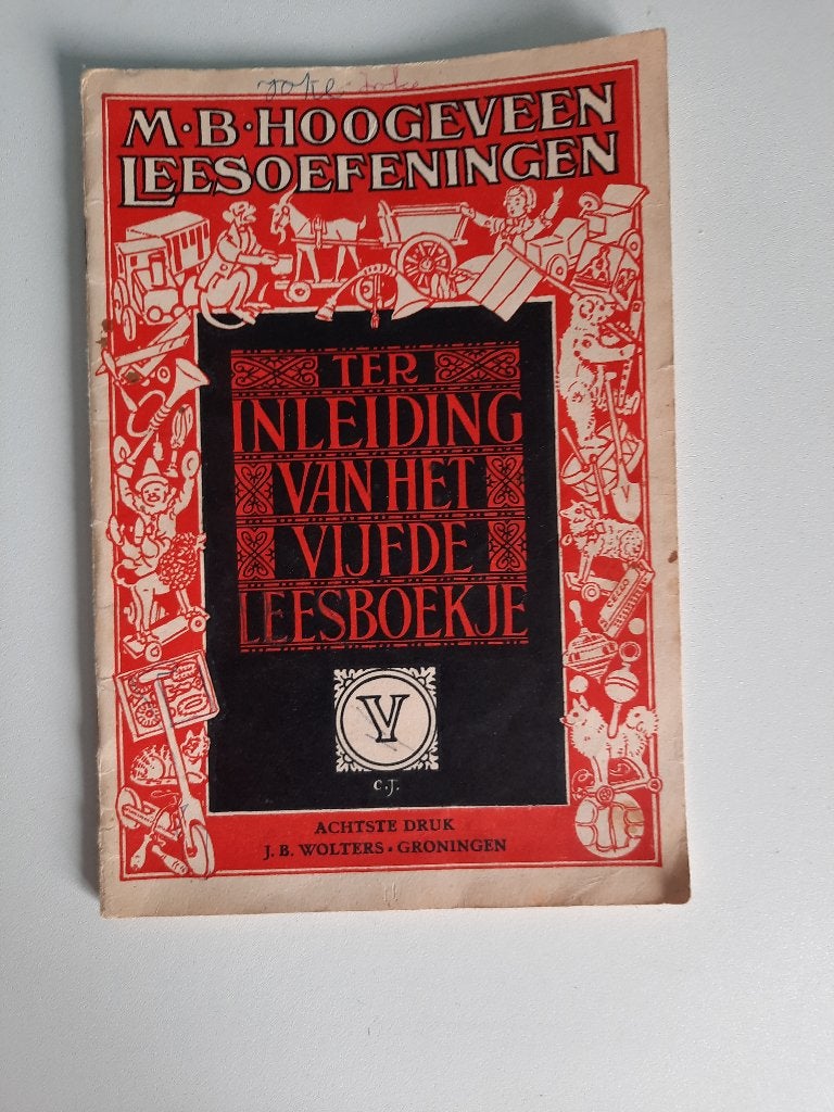 leesoefeningen ter inleiding van het vijfde leesboekje, Boeken, Ophalen of Verzenden, Fictie algemeen