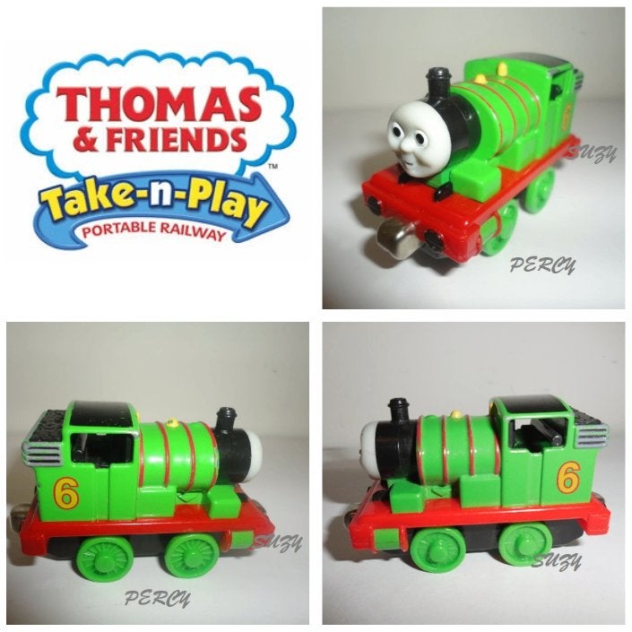 Thomas de Trein Take n Play, Percy, Ophalen of Verzenden, Gebruikt