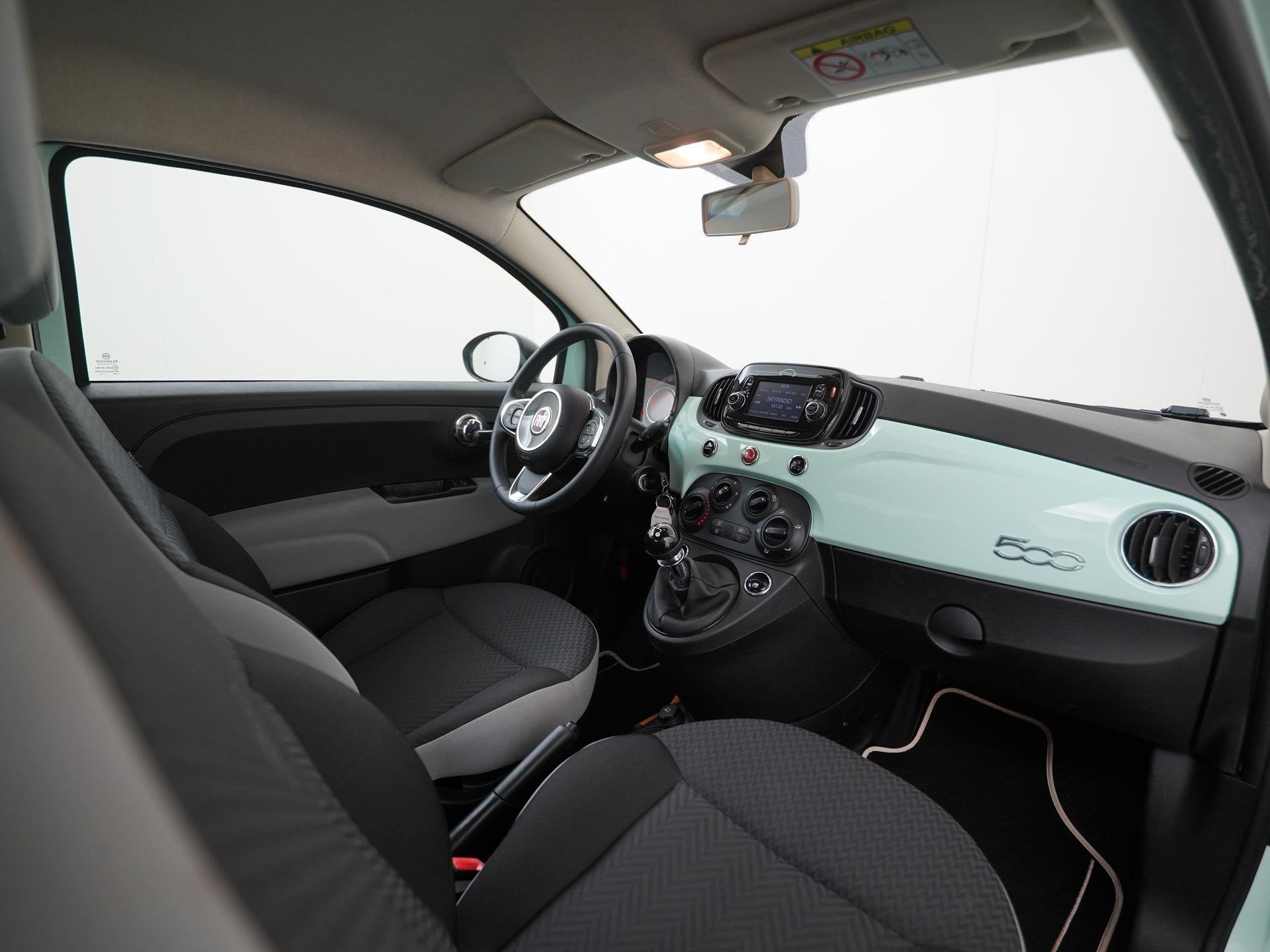 Fiat 500 0.9 TwinAir Turbo Popstar | Airco | Lichtmetalen Ve, Voorwielaandrijving, 12 maanden, Stof, Gebruikt